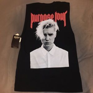 PURPOSE TOUR MERCH Justin bieber muscle tee